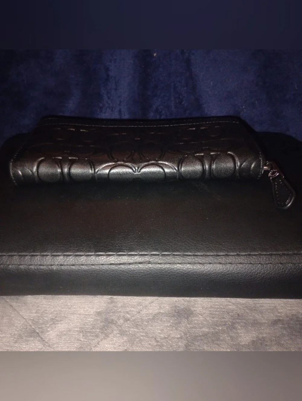 NWOT Coach Accordian Wallet in Signature Leather